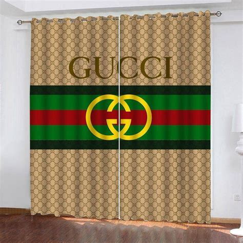 gucci bedroom curtains